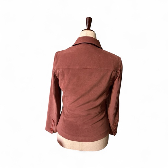 Norton McNaughton Women's Rust Blazer Jacket Size 6P - Picture 4 of 12